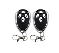 Lot de 2 télécommandes de portail de garage pour moteurs Alutech AT-4 AR-1-500 AN-Motors ASG1000 AT4 AT 433 MHz à code tournant