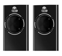 Lot de 2 télécommandes de porte de garage 868 MHz - Émetteur manuel 4 canaux - Compatible avec modèles FAAC SLH 868 MHz HBCL