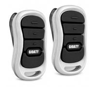 Lot de 2 télécommandes de rechange pour ouvre-porte de garage G3T-R O3T-A | Compatible avec Genie IntelliCode et Overhead CodeDodger, G3T-R G3T-BX G3T-A, 315/390MHz, télécommande de porte de garage