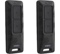 Lot de 2 Télécommandes FAAC XT2 433/868 FDS - 787017 + 1 porte-clés Domobip G