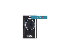 FAAC Télécommandes XT2 433 SLH – Lot de 2 – Noir