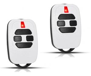 Lot de 2 télécommandes pour DEA 433,92 MHz compatibles GTI2, GTI4, GT2, GT4, Mio TR2, TR4, TR2N, TR4N, Genie 273, Gold 288 - télécommande pour Porte de Garage et Portail avec portée Jusqu’à 150 m