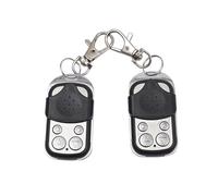 Lot de 2 télécommandes pour portail coulissant - Système d'ouverture de portail coulissant - Matériel - Pour portail coulissant - Avec porte-clés - Kit de sécurité