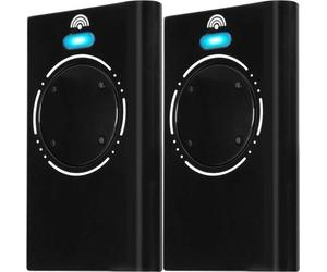 Lot de 2 télécommandes pour XT4 868 SLH(LR), 4 canaux, noir, 868,35 MHz, compatibles, sans fil