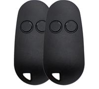 Lot de 2 télécommandes TOP42FGN compatibles pour porte de garage (806TS-0300) pour portail 2 boutons 433,92 MHz - Émetteur 2 canaux compatible avec TOP432A / TOP432EE / TOP432EV / TOP432NA / TOP432S