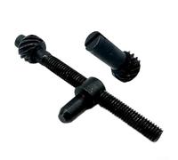 Lot de 2 tendeurs de chaîne de tronçonneuse en métal pour tronçonneuse 45 CC 52 CC 58 CC 4500 5200 5800 scies Noir