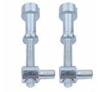 Lot de 2 tendeurs de chaîne en métal compatibles avec tronçonneuse 009 028 038 038av MS380 Remplace la pièce OEM numéro 11186641600 pour un contrôle précis de la coupe et un fonctionnement sûr dans le
