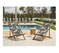 Lot de 2 textiles pour chaises longues motif animaux ANZIO / AVELLINO