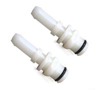 Lot de 2 tiges de raccord de tuyau en plastique de rechange pour Karcher, Puzzi 100, Puzzi 200, Puzzi 300, Puzzi 400 Pro