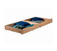 Vipack pino lot de 2 tiroirs pin mas...