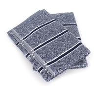 Lot de 2 torchons de cuisine 50x50 cm CHECKS bleu