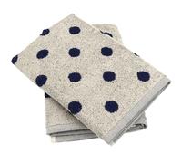 Lot de 2 torchons de cuisine éponge 50x50 cm coton SPOT bleu