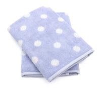 Lot de 2 torchons de cuisine éponge 50x50 cm coton SPOT II bleu