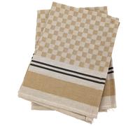 Lot de 2 torchons de cuisine pur coton 50x70 cm FORMENTERA jaune