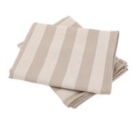 Lot de 2 torchons de cuisine toile 50x70 cm coton PAT marron
