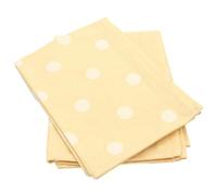 Lot de 2 torchons de cuisine toile 50x70 cm coton SPOT II jaune