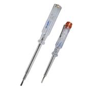 Lot de 2 tournevis testeur de courant 190mm + 140mm - garantie 2 ans