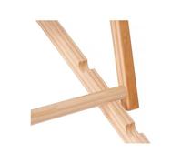 Lot De 2 Transats En Bois "Chilienne" - 107 X 56.5 X 81 Cm - Jaune Jaune
