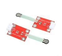 Lot de 2 transducteurs de pression flexibles FSR402 compatibles avec mesure de force électronique DIY Capteur de résistance précis (vert)