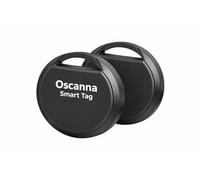 Lot de 2 traqueurs Bluetooth certifiés MFi - Airtag compatible avec Apple Find My - Localisateur GPS intelligent d'articles pour clés, portefeuille, sac, animaux de compagnie et bagages - Longue durée