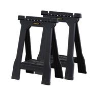 Lot de 2 tréteaux pliables JUNIOR charge 362kg - STANLEY - STST1-70355