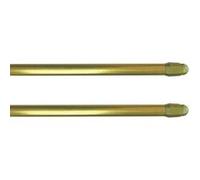 Lot de 2 Tringles Extensibles "Safi" 80-110cm Or G