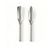 Lot de 2 truelles de jardin en acier inoxydable, pelle à main, outils de jardinage pour désherber, creuser, planter, truelles plates et pointues pour jardin, sol, fleurs, légumes