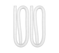 Lot de 2 tuyaux de filtre de piscine 32 mm | Le tuyau de filtration de piscine en polyéthylène fournit un débit d'eau stable pour les unités de filtration hors sol.