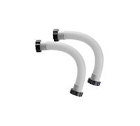 Lot de 2 tuyaux de pompe de filtre à sable de piscine, tuyau d'interconnexion avec écrous pour Intex, système de saumure de pompe