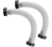 Lot de 2 tuyaux de rechange 38 mm pour pompe de filtre de piscine Intex, accessoire d'interconnexion. - 2pcs - 2pcs