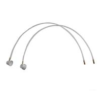 Lot de 2 tuyaux d'extension de 50 cm pour bombes aérosols, buse pour sous-couche de film fluide sur automobiles