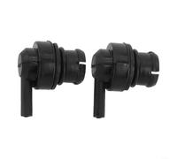 Lot de 2 valves d'aération en caoutchouc pour Fs90 Fs110 Fs130 Hl100 Ht101 Remplace 0000 350 5807 Carburant pour reniflard de système Fc110 FS56 Fs91 Km56