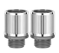 Lot de 2 vannes de contrôle du débit de douche : vanne d'arrêt de pommeau de douche, valves de contrôle du débit d'eau MAYYAYA - pour pommeau de douche ou pulvérisateur de bidet - Vanne de contrôle du