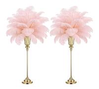 Lot de 2 vases Trompette dorés, 28,35 in, Support Floral en métal, Centre de Table, Design électroplaqué élégant pour décor de Table de Mariage, Accents décoratifs pour fêtes et réceptions