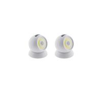 - Lot de 2 veilleuses LED 2W avec détecteur de passage
