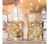 Lot de 2 verres à cocktail, verres à martini en cristal de 30 oz, verres à cocktail sans soudure, verres épais à base lestée