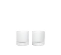 Lot de 2 Verres à Transparent Ripple Tumbler 25 Cl Transparent