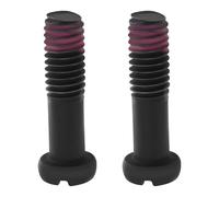 Lot de 2 vis à tête plate, M6 x 22 mm, vis de contre-vis pour mandrin | 251468-5 Vis de mandrin compatible avec perceuse Makita BHP442 BHP451 BDF441 6260D 6261D 6270D
