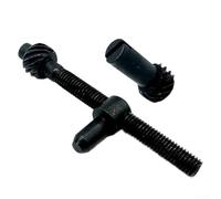 Lot de 2 vis de réglage de chaîne pour tronçonneuse 45CC-58CC | Compatible avec les modèles 45CC-58CC, améliore l'efficacité de coupe, remplacement rapide, construction en métal robuste