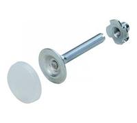 Lot de 2 vis de réglage écrou acier zingué HETTICH, l.60 mm G