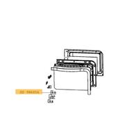 Lot de 2 vis - Four, cuisinière (SS-986856 MOULINEX, SEB)