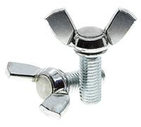 Lot de 2 vis papillon M12 en acier (M12 x 40 mm)