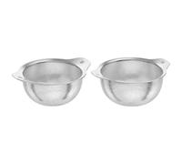 Lot de 2 ZWILLING TABLE Passoires, diamètres 16 et 20 cm, Acier Inoxydable 18/10 de Haute Qualité, Argent
