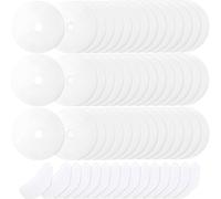 Lot de 20/60 filtres d'échappement portables pour sèche-linge - Filtre à air - Papier de rechange pour peluches Panda
