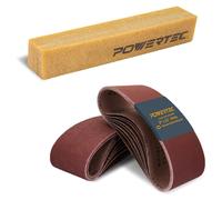 Lot de 20 bandes abrasives, dimensions 7,6 x 53,3 cm, grain 40-240