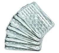 Lot de 20 barquettes - FACKELMANN - Aluminium - 34 x 23 cm