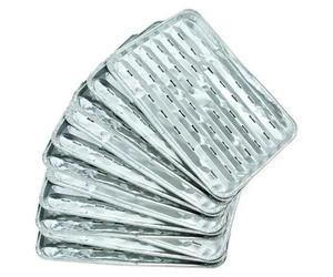 Lot de 20 barquettes - FACKELMANN - Aluminium - 34 x 23 cm