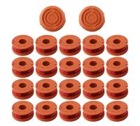 Lot de 20 bobines pré-enroulées pour débroussailleuse Worx WA0010, ligne de 3 m, pièces de rechange parfaites pour débroussailleuse WG154 WG163 WG180 WG150 WG151 WG160