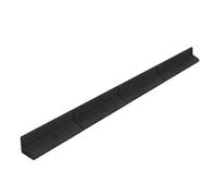 Bordure de jardin flexible, 24 mètres, avec maillet en caoutchouc - Noir