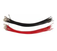 Lot de 20 borniers pour seringues agricoles, bornes de connexion de batterie rouge/noir, connecteurs de câble pour pompes de pulvérisation électriques accessoires